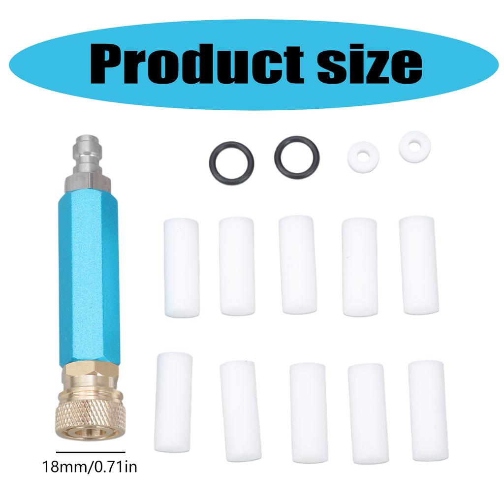 Air Compressor Filter 30Mpa High Pressure Air Filter Diving Separator Water and Oil Separator Compressor Water Regulator