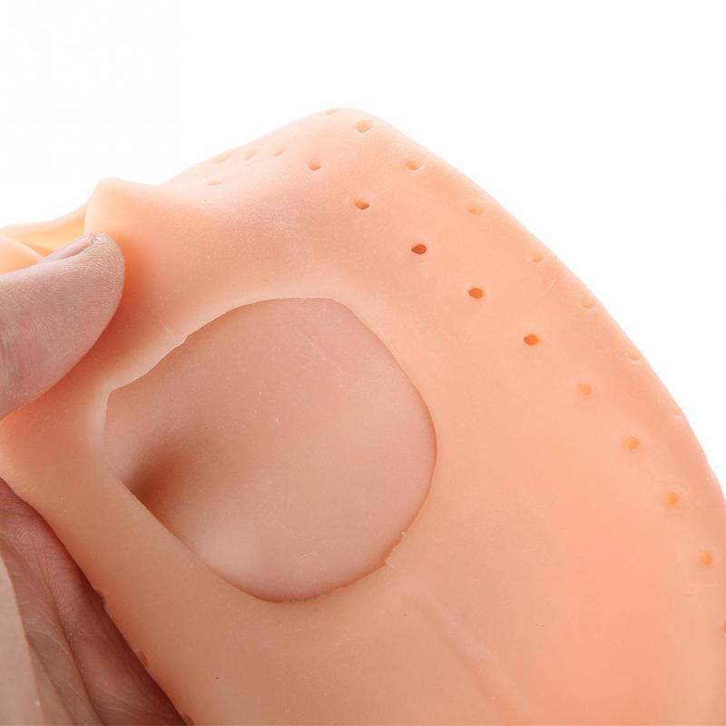 1 Pair Silicone Socks Foot Anti-cracking Protector Foot Care Tool Prevention Socks