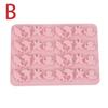 Mix Fruit Animal Silicone Chocolate Mold Rabbit Fish Fudge Candy Jelly Mould Geometric Heart Cake Decor Baking Ice Tray Gifts
