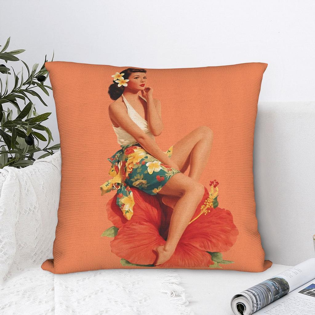 Pillow Case The Tropical Tiki Graphic Pillow Cover For Couch Sofa Bedroom Fashion Pillowcases
