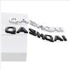 CGANEI1 Глянцевый Черно-Серебристый Эмблема Qashqai для Nissan X-trail Note Juke Sentra Patrol Navara Боковой Задний Значок Название Логотип Наклейка