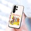 Чехол для телефона 'Волшебник из страны Оз' Для Samsung S26 S25 S24 FE S23 S22 S21 Plus S20 Ultra Note20Ultra Черная стеклянная крышка