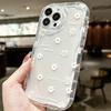 Английский белый цветок подходит для чехла для мобильного телефона iphone17pro Apple 15 противоударный 14/13promax новый 12 цепочка
