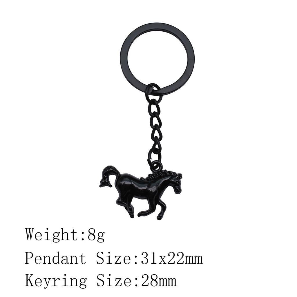 Металлический брелок в виде головы лошади/единорога - 52x51 мм, 19,9 г, Идеально подходит для сумок и домашнего декора