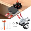 35mm Door Hinge Jig Carpentry Tools Adjustable Drill Guide Locator Cabinet Hardware