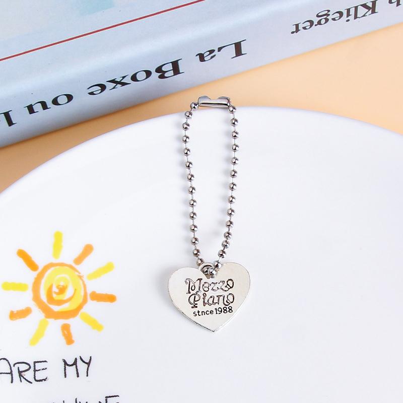 Прочный красочный брелок в форме сердца, креативный милый брелок в форме сердца, кавайный рюкзак, украшения, аксессуары, подарки