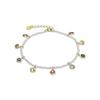 Bracelet - LUXENTER - Alori - Argent 925 - Finition or Jaune 18k - Perles Blanches