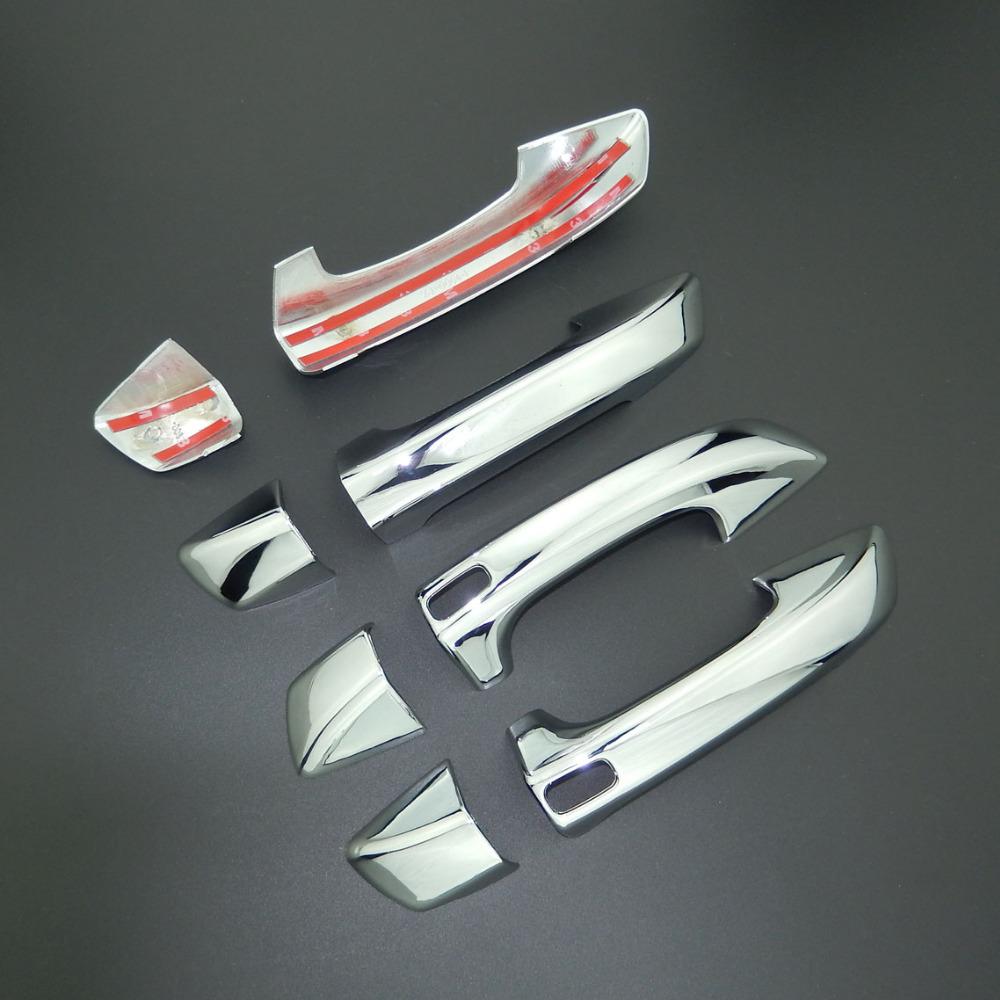 Для Volkswagen VW Sharan MK2 7N 2010-ABS хромированная дверная ручка, накладка на дверную чашу 2011 2012 2013 2014 2015 2016