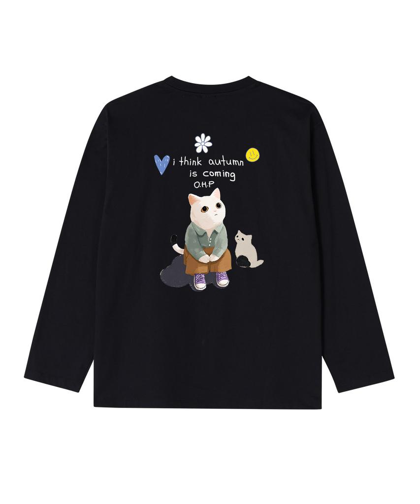 OHP Ohpxharmonia Bautumn Sky Basic Long Sleeve T-Shirt