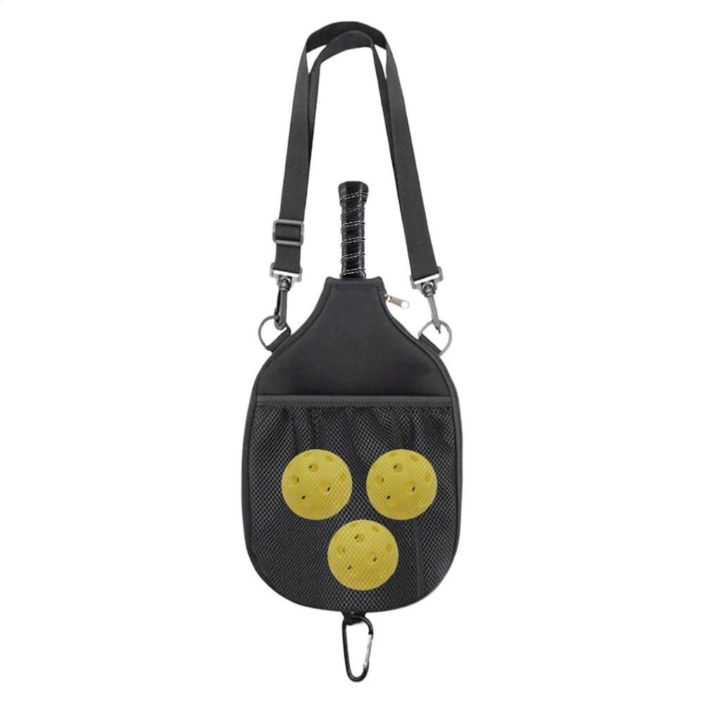 Чехол для падела большой вместимости, застежка-молния, сумка для падела, унисекс