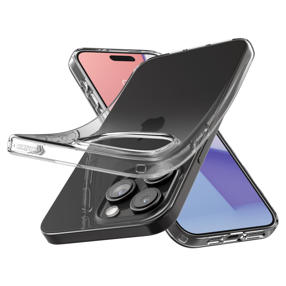 Spigen Liquid Crystal Iphone 15 Pro Crystal Clear