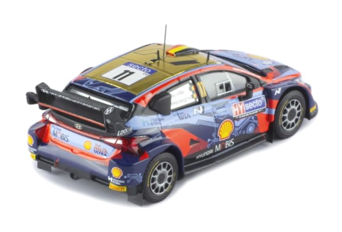 Isomodel B Hyonde I20 N Rally1 22 Финляндия RAM866LQ #11 Т.Нёвиль/М.Видаэг 1/43