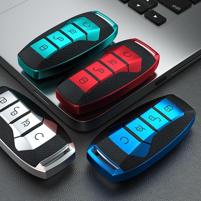 Чехол для ключей для BYD Han EV, Song Pro, Tang DMI, Song Plus DMI, Song Max, Yuan, Dolphin - Унисекс