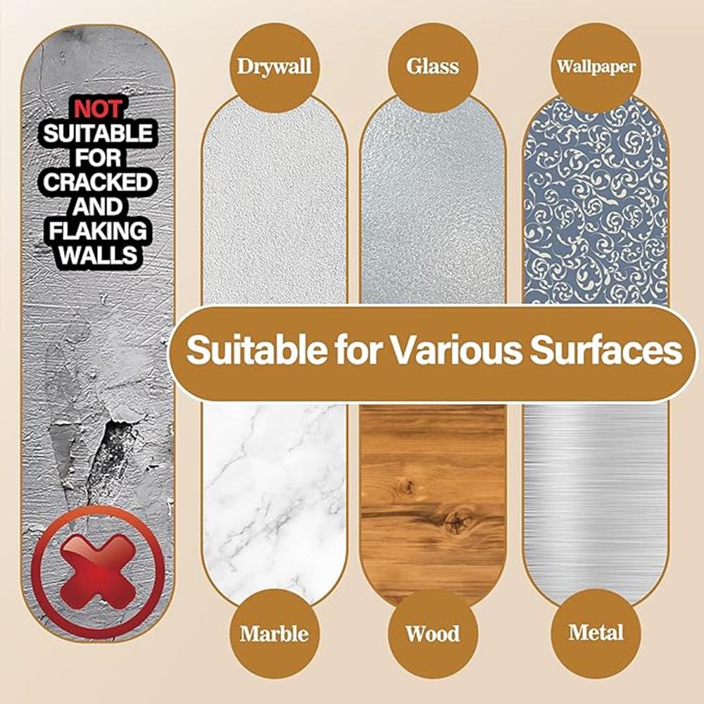 50Pcs/Sheet Rubber Silicone Anti-collision Particle Self Adhesive Transparent Furnitures Bumper Pad Door Cabinet Toilet Drawer