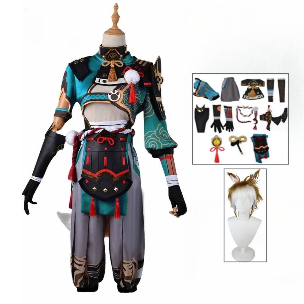 Дампак Гору Костюм Костюм Косплей Костюм Хэллоуин Телинга Экор Рубах Селана Панджанг Костюм Песта Ленгкап