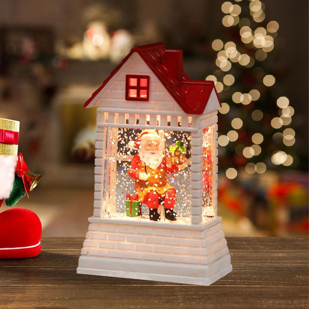 Рождественский фонарь, свеча, украшение для мальчика, девочки, ночь для гостиной, праздничный стол