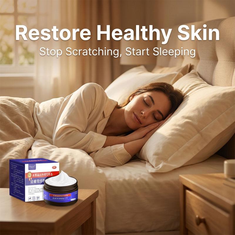 Китайский травяной крем для ухода за кожей - Специально разработан для зудящей, раздраженной кожи