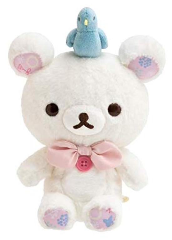 Rilakkuma Store Exclusive Happy Blue Bird Design Plush Toy Korilakkuma