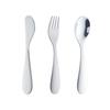 TUPMFG Children's Cutlery Set, 3-Piece Set (Knife, Fork, Spoon), for Kids and Desserts, Stainless Steel, Simple Design with Easy-to-Grip Handles, Hygi