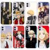 Чехол DT25 Tokyo Revengers для Samsung A04 A14 A23 A34 A54 M23 M33 M52 M53 Realme 10 9 C30S C35 C55 VIVO Y02S Y21 Y33S Y51 X80 Pro Прозрачная крышка