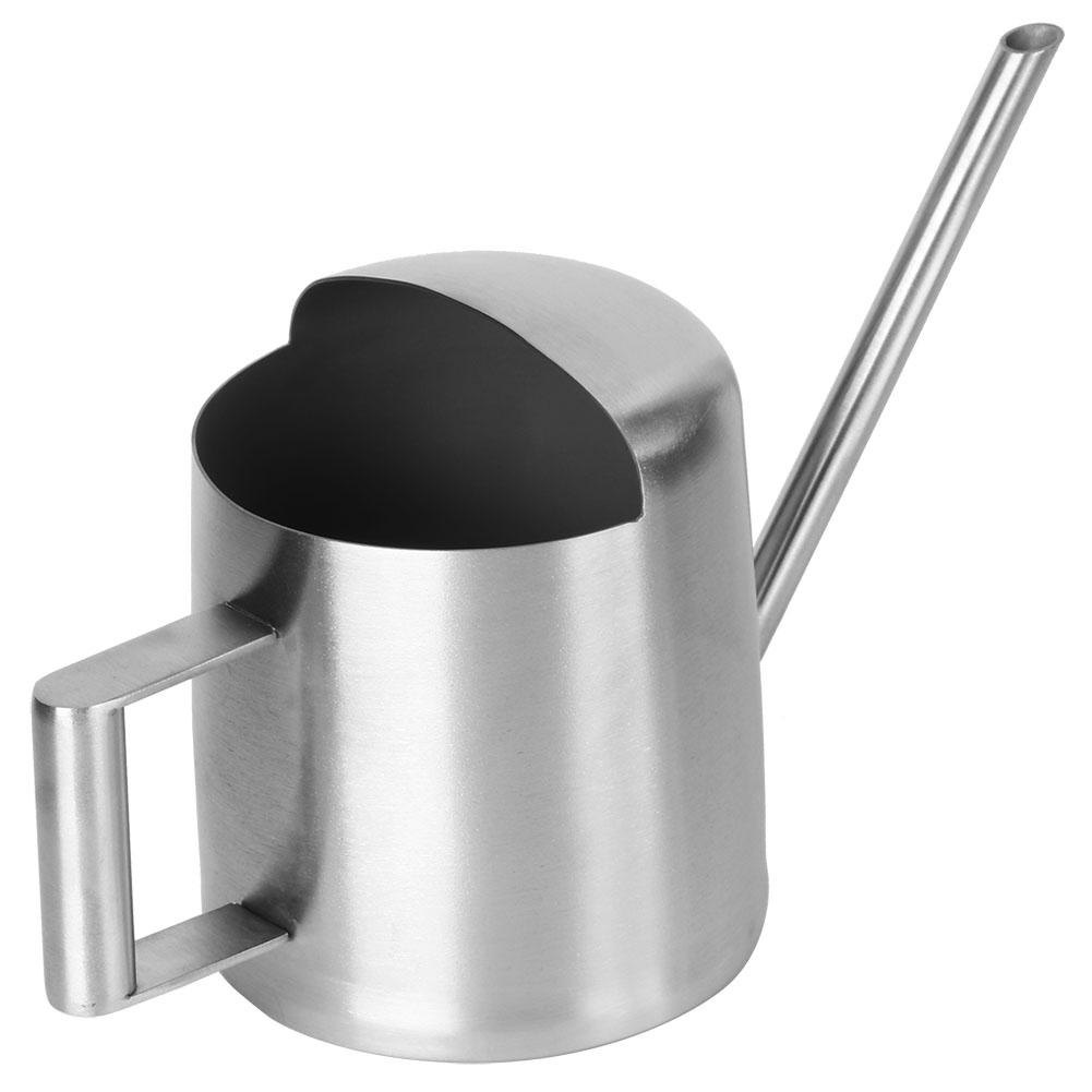 300 мл лейка из нержавеющей стали с длинным носиком для полива комнатных зеленых растений, бонсай