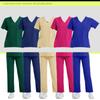 Short Sleeve Nurse Uniform Set for Spa, Salon, and Medical Staff - Available In Five Colors