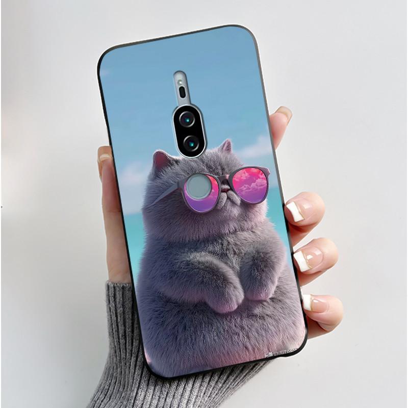 Для Sony Xperia XZ2 Premium SO-04K SOV38 XZ2Premium Чехол Роскошный Милый Крутой Мальчики Девочки Черный Мягкий Силикон Задняя Крышка TPU Корпус