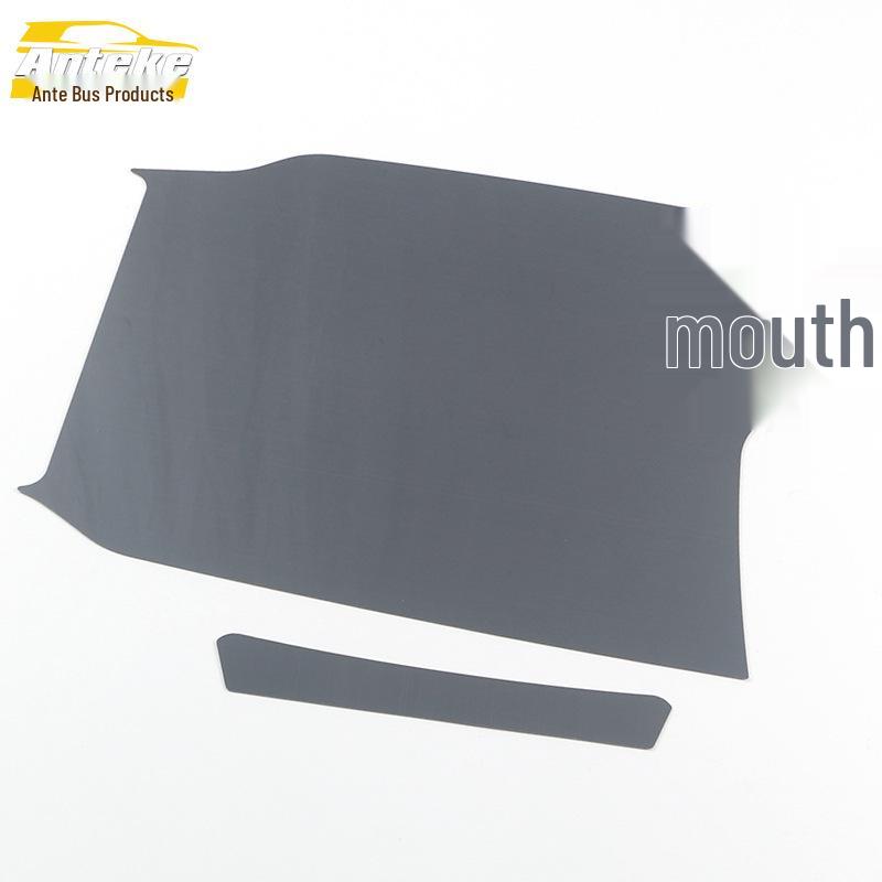 Sienna 2021 Stainless Steel Front Console Lower Pad Decoration Sticker