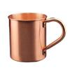 Кружка медная 450 мл, чашка, медно-красная, для пива, для коктейля «Московский мул», стаканы для воды, кофейная, для коктейлей, для бара, без внутренней подкладки, аксессуары