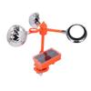 Solar Powered Bird Deterrent Device, 3 Rotating Prisms, Reflective, Seagull Scare Away, for Outdoor Orchard, Field, Power Grid