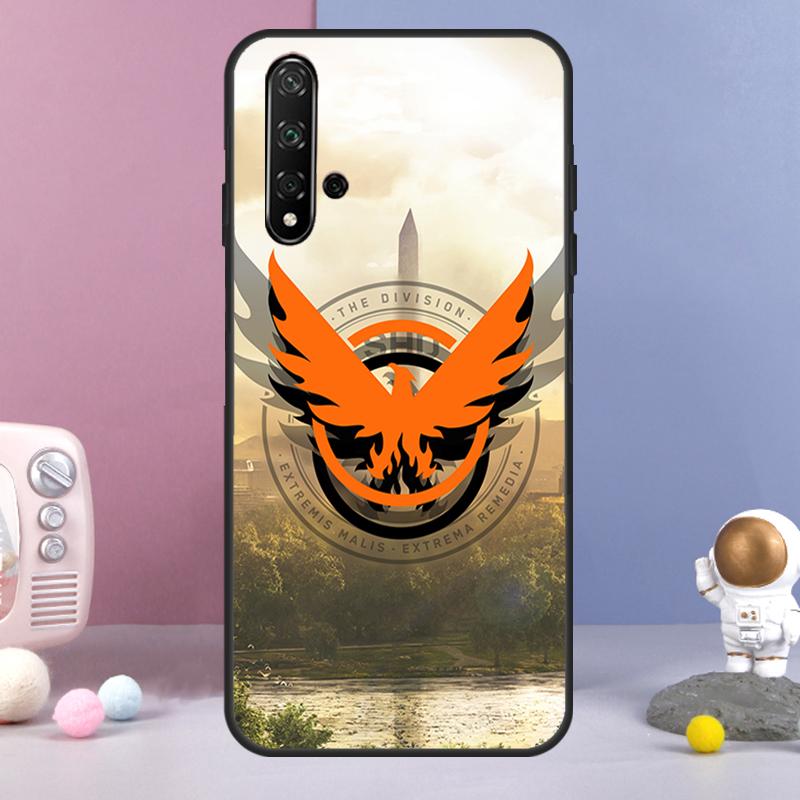 The Division 2 For Huawei Nova Y72 Y61 Y91 Y73 Y90 Y70 Y60 12s 12i 11i 8i 9 10 SE P60 P30 Pro P40 Lite Case