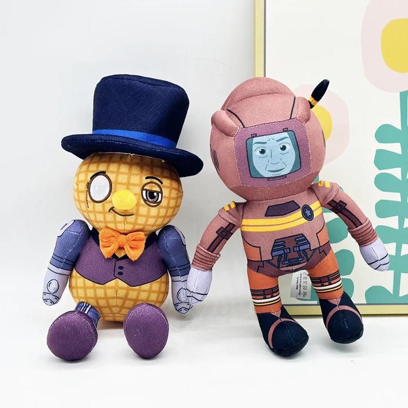 Плюшевые игрушки The Electric State Мультяшная набивная подушка Плюшевые фигурки The Electric State для комнаты фанатов Декор Подарки на день рождения Игрушки