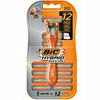 Bic Hybrid Disposable Razor 12 Pcs
