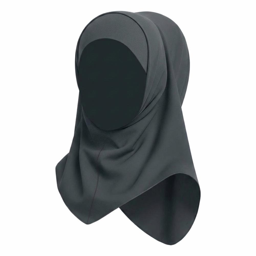 Quick Drying Hijab Scarf Ice Silk Sun Protection Headscarf Lightweight Kids Hijab School
