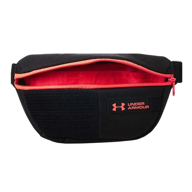 Under Armour Zip Closure Polyamide Sling Bag , Fanny Pack Unisex Black (Unisex) Fanny Packs 1330979 002