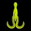 10 шт. 11 см/4,2 г Светящаяся мягкая приманка-осьминог, Цветная ТПЭ, Светящаяся в темноте, Реалистичная бионическая искусственная приманка-кальмар, Морская пресноводная троллинговая рыбалка