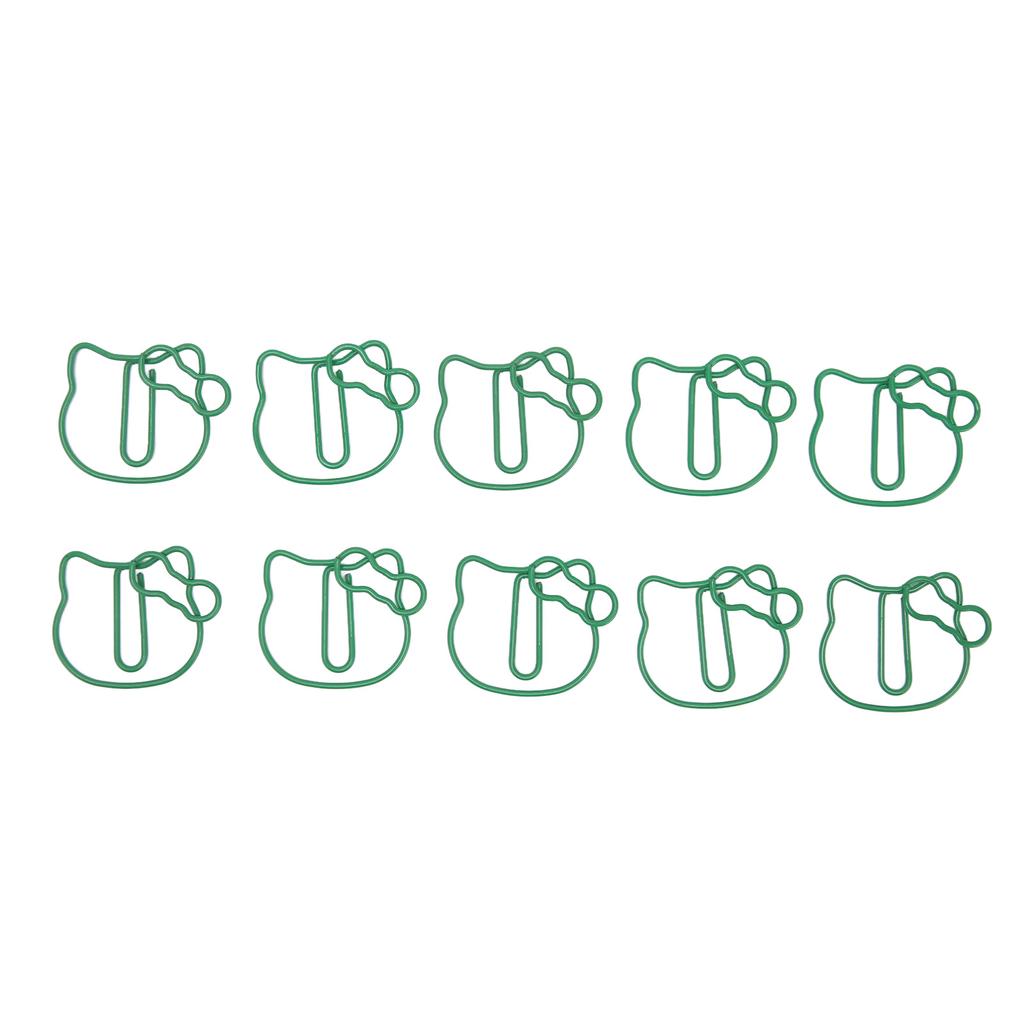 100 шт. KT Cat скрепки металлические закладки скрепки милые многофункциональные скрепки для студентов O