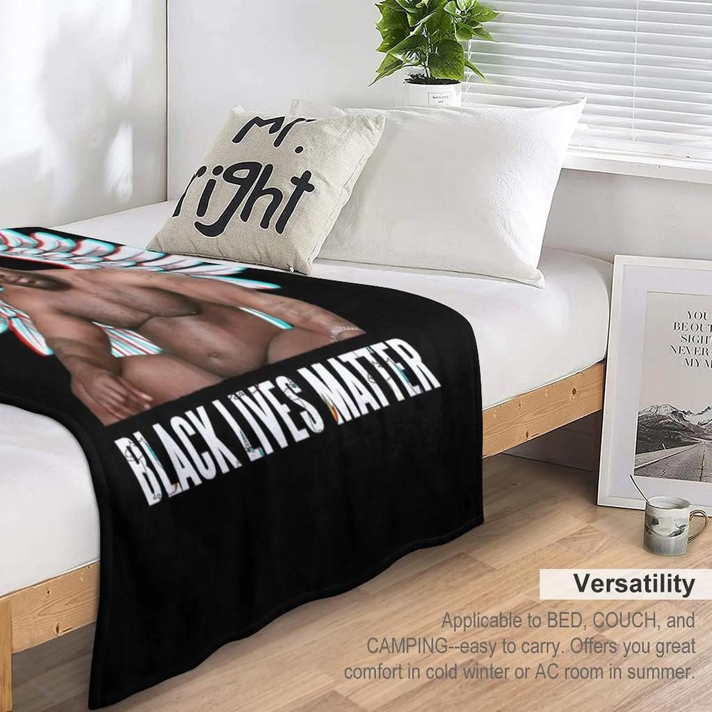 Одеяло с пупсом Барри Вуда Тяжелое одеяло Фланелевое одеяло Винтажное одеяло