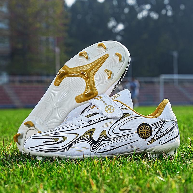 Детские футбольные бутсы Детские футбольные бутсы Профессиональные футбольные бутсы для мальчиков и девочек Противоскользящие футбольные бутсы Chaussure TF/FG Уличные футбольные бутсы