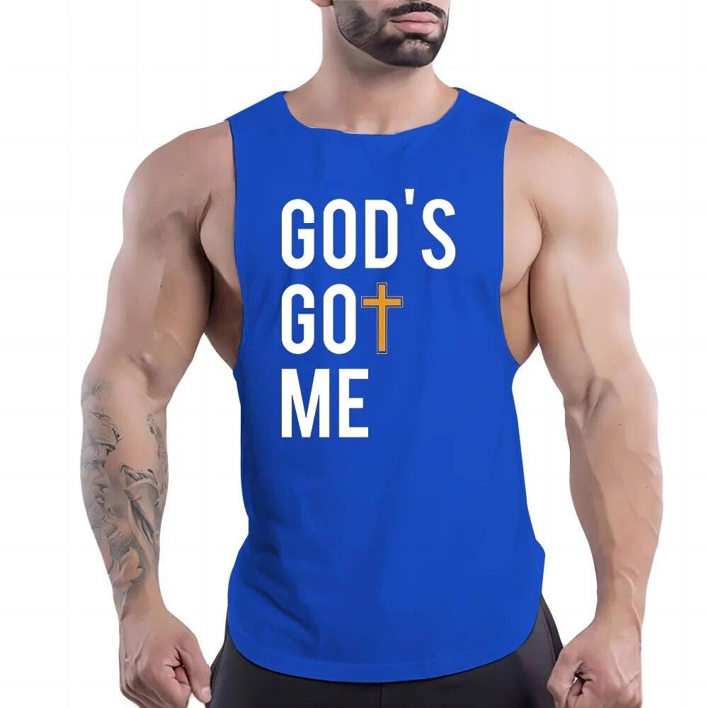 Летняя мужская повседневная спортивная жилетка с круглым вырезом для взрослых, креативная простая модная дышащая футболка без рукавов с 2d принтом алфавита