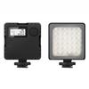 LED Photography Fill Light Dual Color Temperature 2800K 8500K Brightness Adjustable Fill Light with LCD Display Black