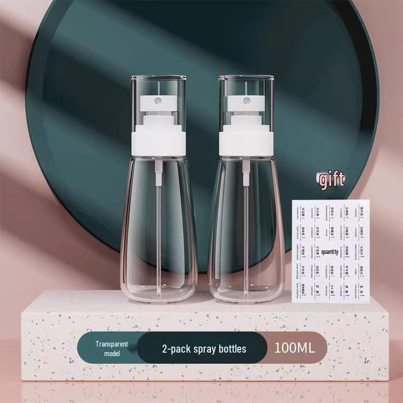Дорожный флакон-спрей ультрамелкого распыления для увлажнения лица и использования спирта
