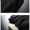 Winter Fleece-Lined Thickened Warm Casual Set Men's Sweatshirt Two-Piece Set Middle-Aged Elderly Sports Dad Outfit Jacket Men