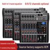 CT80S 12-канальный USB-аудиомикшер Bluetooth с реверберацией для DJ и сценических выступлений