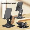 Aluminum Alloy Phone Holder 360 Rotatable Non-slip Foldable Heavy Duty Desktop Tablet Mobile Phone Stand Phone Accessories