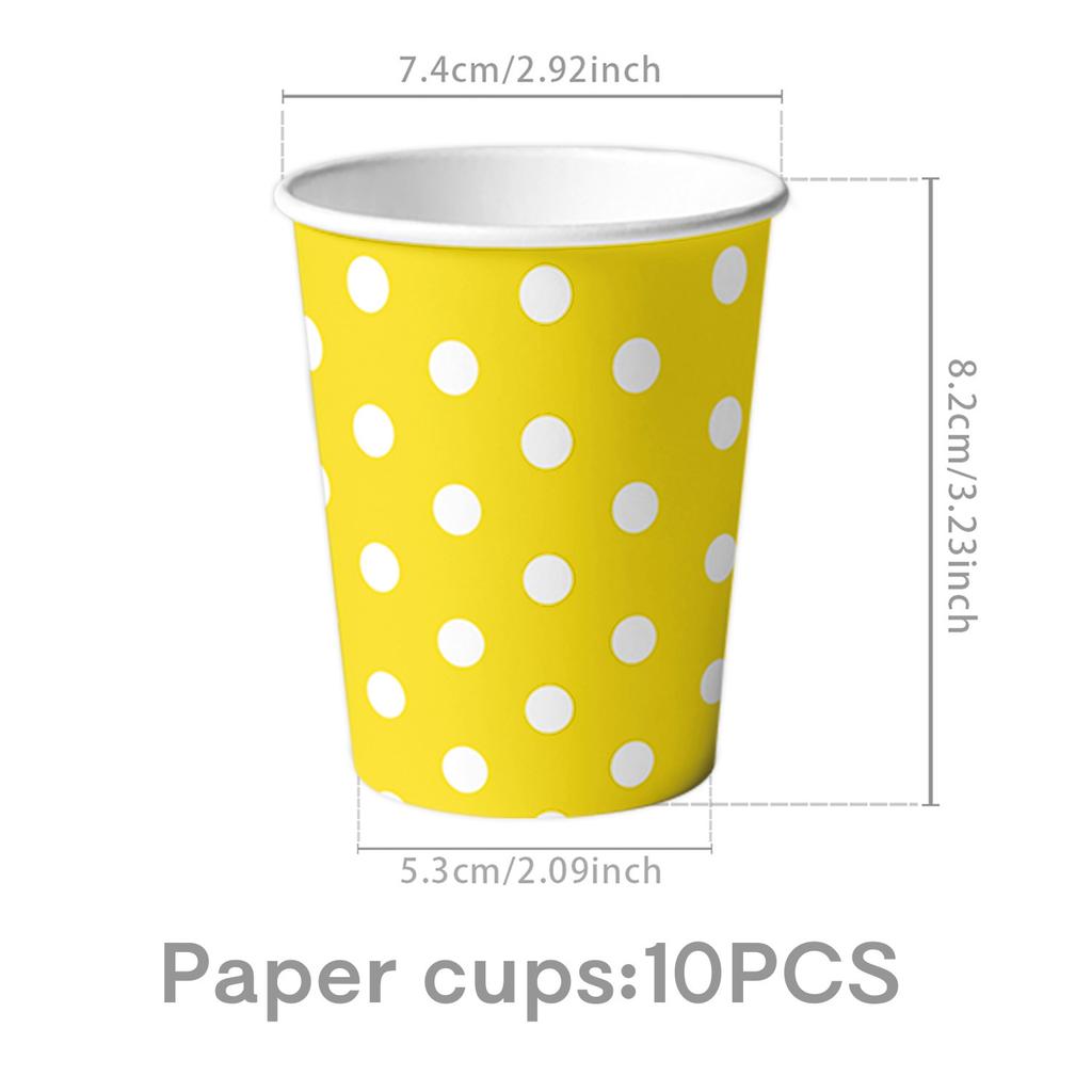 Принадлежности для вечеринки в стиле Микки Мауса Украшения на день рождения Оформление вечеринки Реквизит Бумажные тарелки Бумажные стаканчики Скатерти Бумажные полотенца