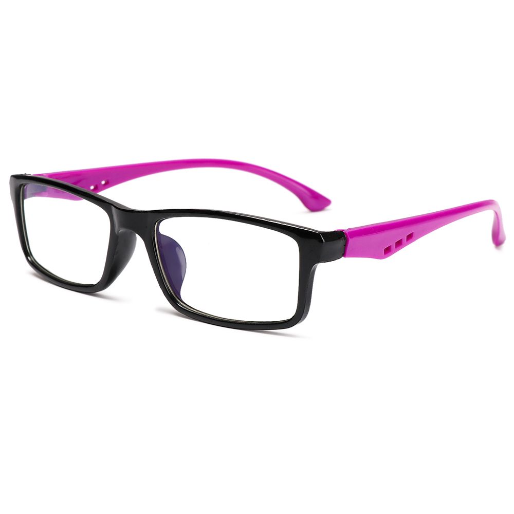 Computer Vintage Square Ultra Light Frame Eye Protection Eyeglasses Anti-Blue Light Glasses