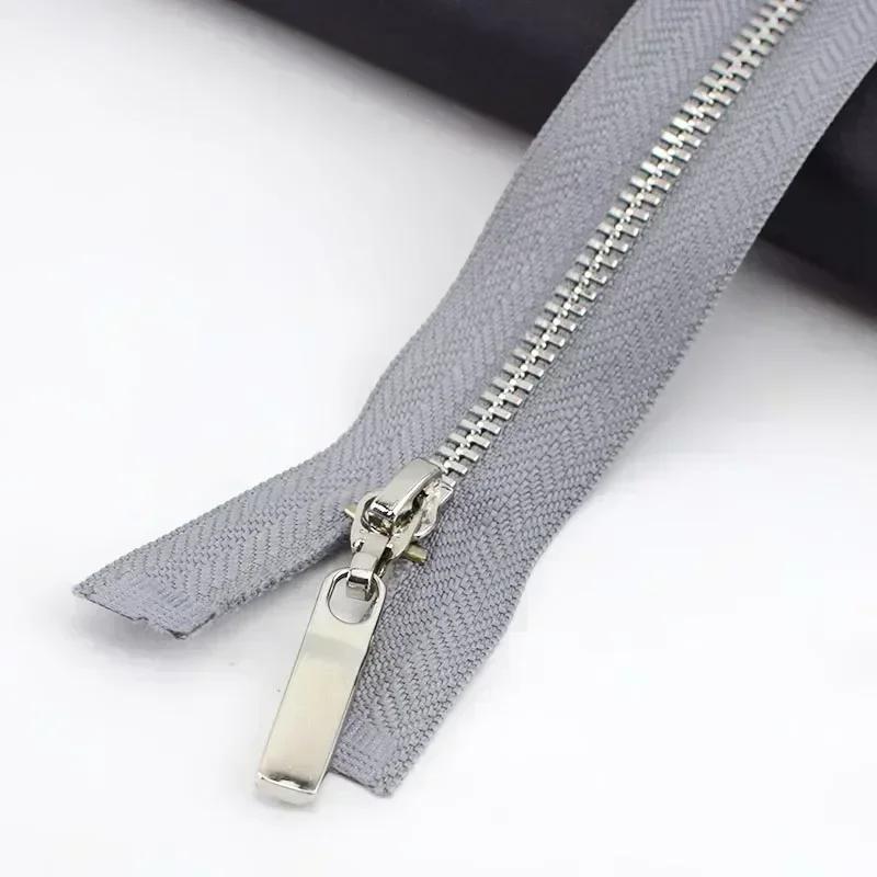 5/10 шт. №3 15-30 см Металлическая молния с закрытым концом для кошелька, сумочки, декоративная молния-застежка на одежду, карманы, аксессуар для шитья DIY