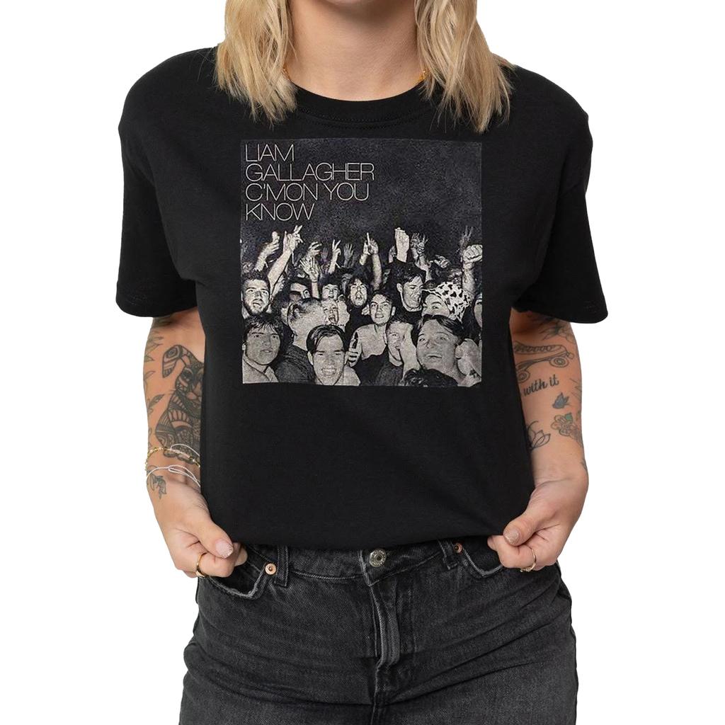 Liam Gallagher Unisex Adult CÂ´mon You Know Cotton T-Shirt