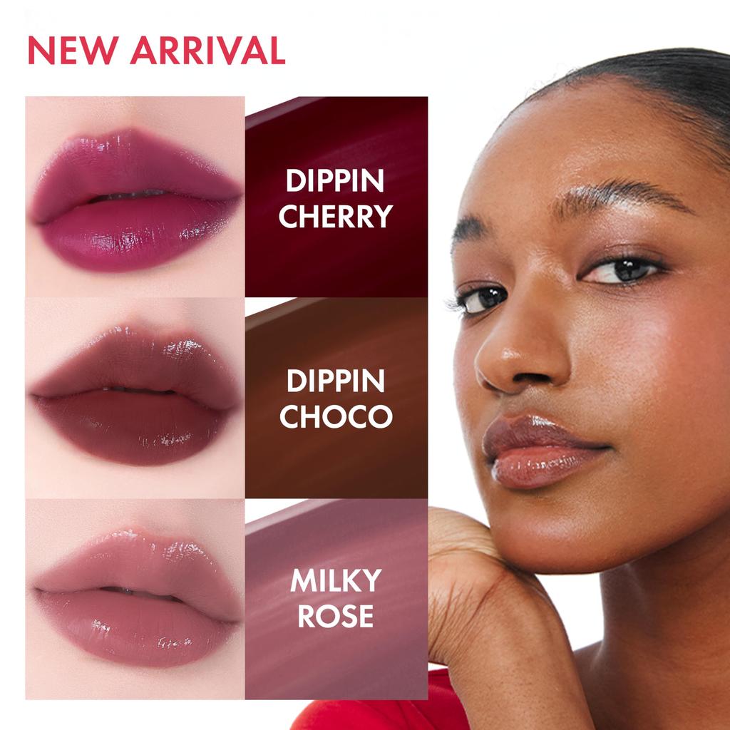 [AMUSE Official] НОВЫЙ тинт для губ Dew Tint Amuse 35% Высокое увлажнение Стойкий водный тинт (06 Инжирная роса)